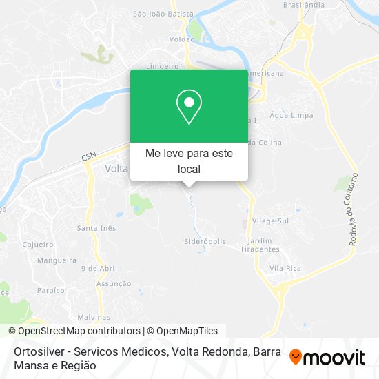 Ortosilver - Servicos Medicos mapa