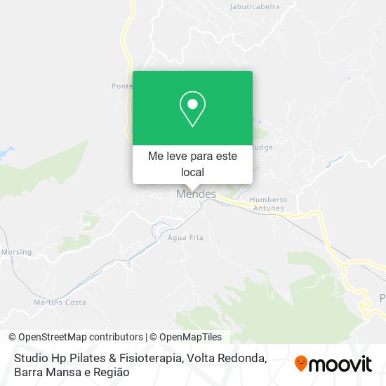 Studio Hp Pilates & Fisioterapia mapa