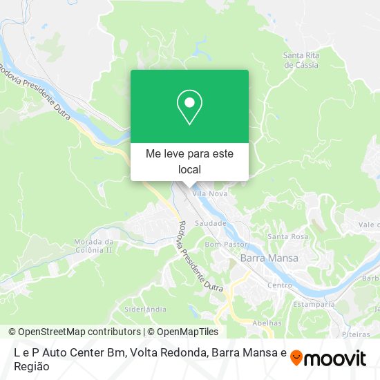 L e P Auto Center Bm mapa