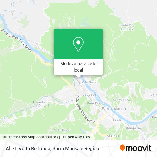 Ah - I mapa