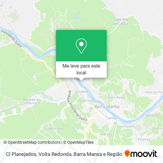 Cl Planejados mapa
