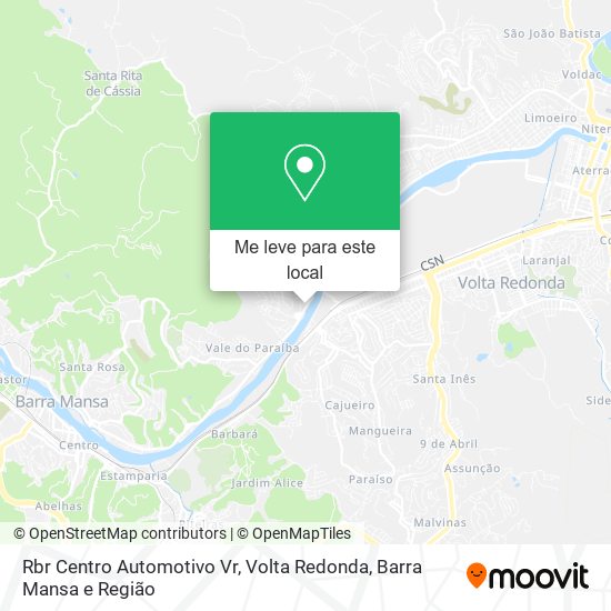 Rbr Centro Automotivo Vr mapa