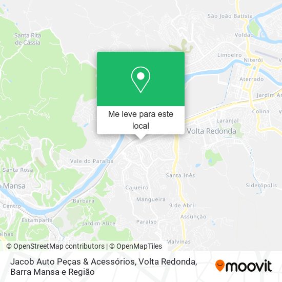 Jacob Auto Peças & Acessórios mapa