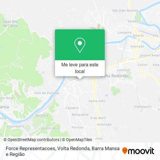 Force Representacoes mapa