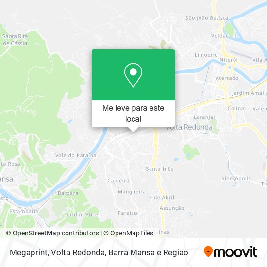Megaprint mapa
