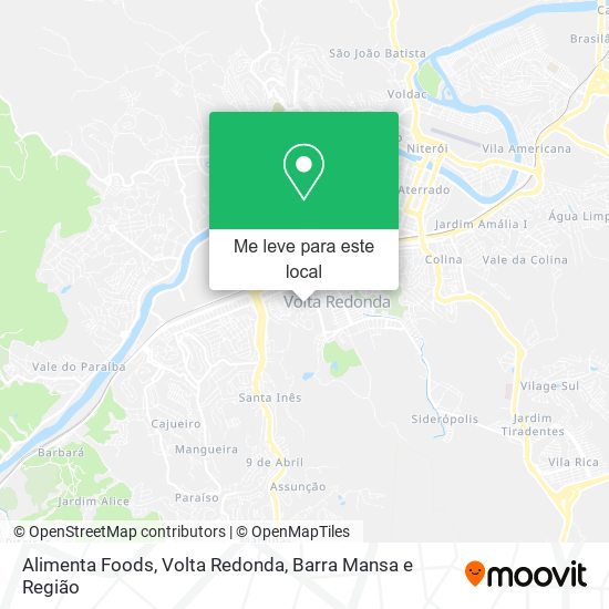 Alimenta Foods mapa