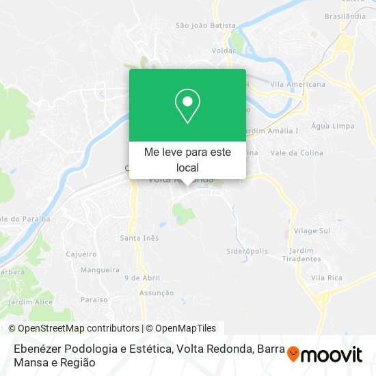 Ebenézer Podologia e Estética mapa