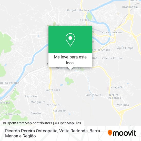 Ricardo Pereira Osteopatia mapa