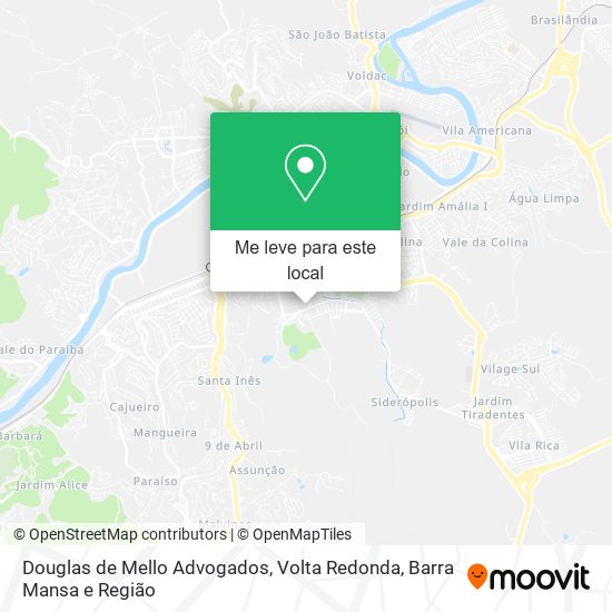 Douglas de Mello Advogados mapa