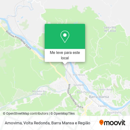 Amovima mapa