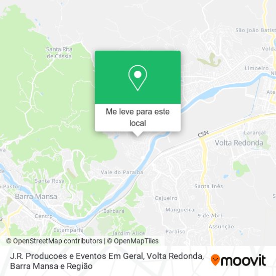 J.R. Producoes e Eventos Em Geral mapa