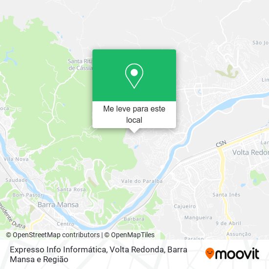 Expresso Info Informática mapa
