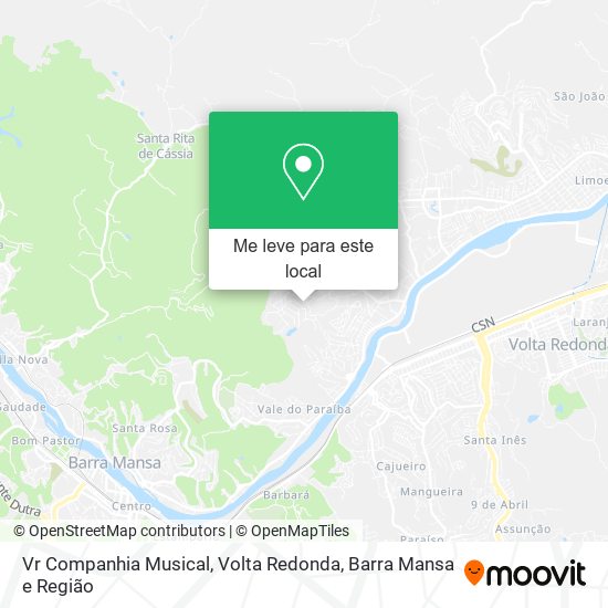 Vr Companhia Musical mapa