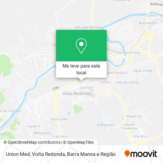 Union Med mapa