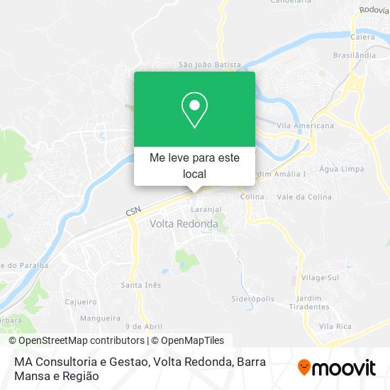 MA Consultoria e Gestao mapa