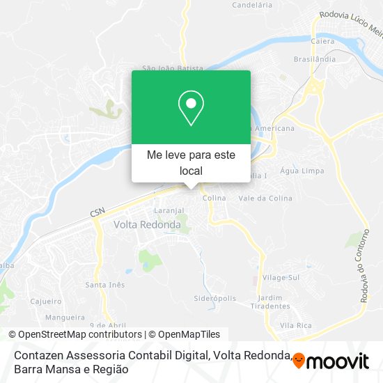 Contazen Assessoria Contabil Digital mapa