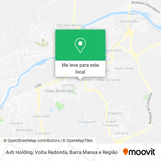 Avb Holding mapa