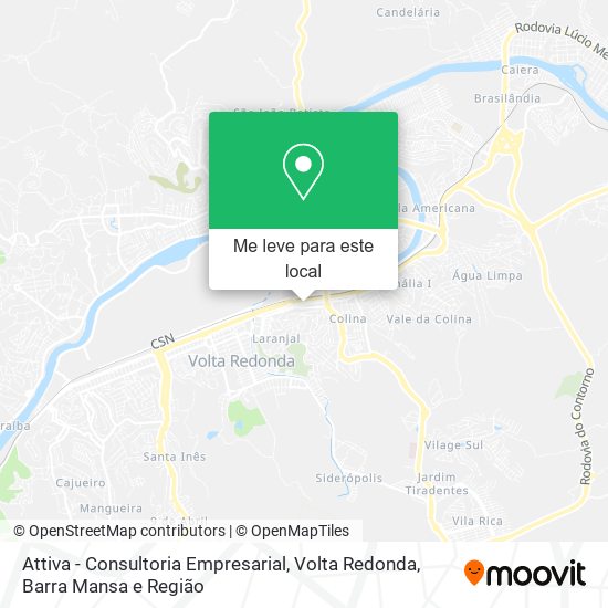 Attiva - Consultoria Empresarial mapa