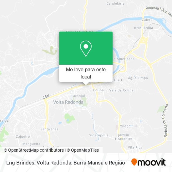 Lng Brindes mapa