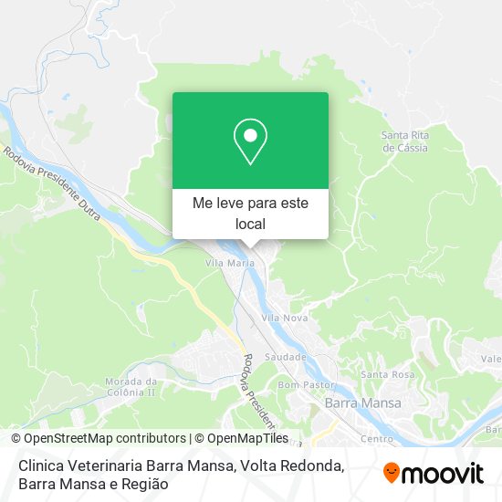 Clinica Veterinaria Barra Mansa mapa