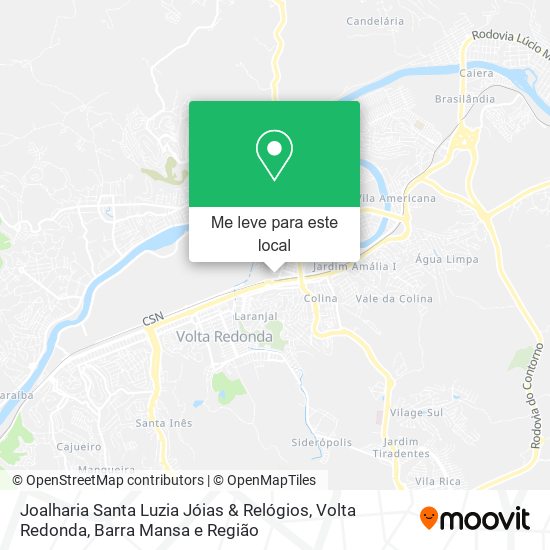 Joalharia Santa Luzia Jóias & Relógios mapa