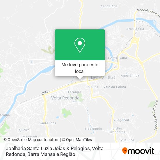Joalharia Santa Luzia Jóias & Relógios mapa