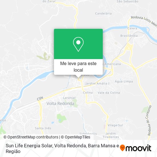Sun Life Energia Solar mapa