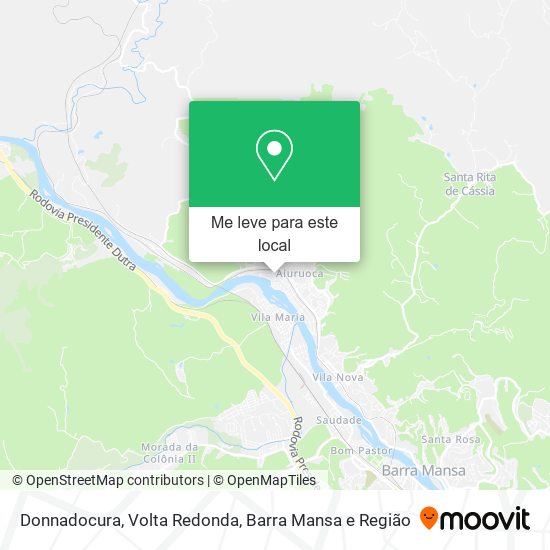 Donnadocura mapa