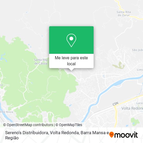 Sereno's Distribuidora mapa