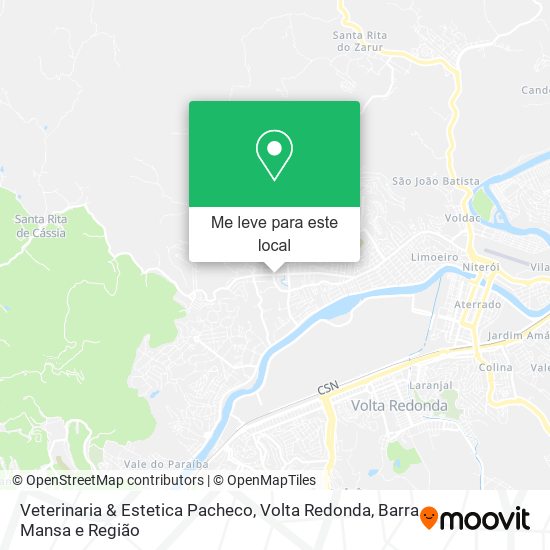 Veterinaria & Estetica Pacheco mapa