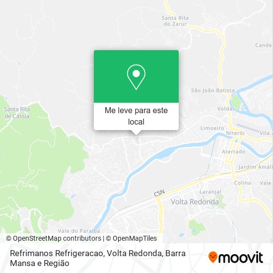 Refrimanos Refrigeracao mapa