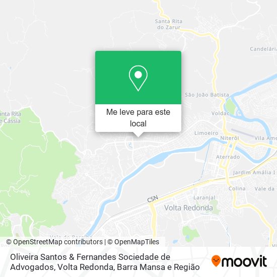 Oliveira Santos & Fernandes Sociedade de Advogados mapa