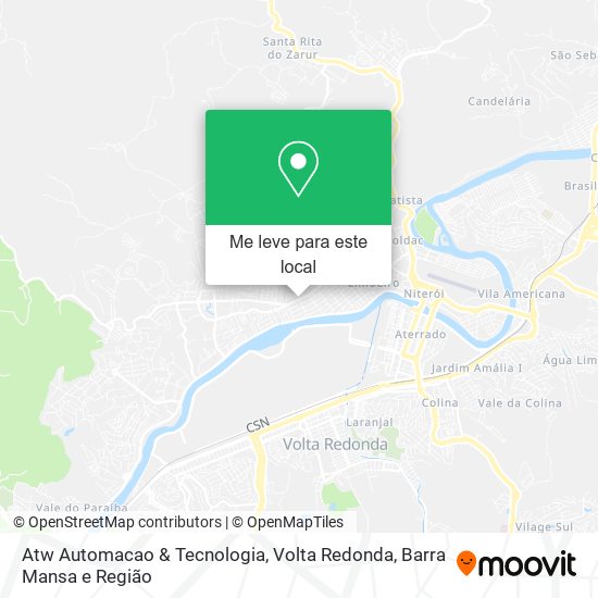 Atw Automacao & Tecnologia mapa