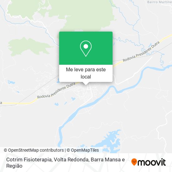 Cotrim Fisioterapia mapa