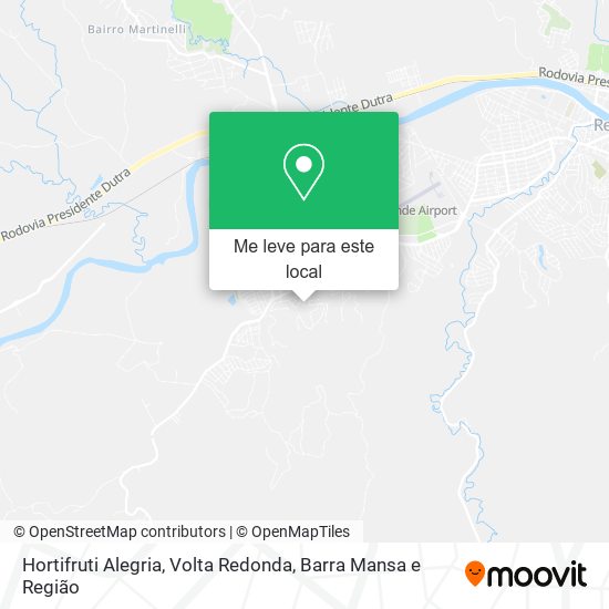 Hortifruti Alegria mapa