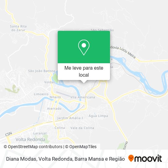 Diana Modas mapa