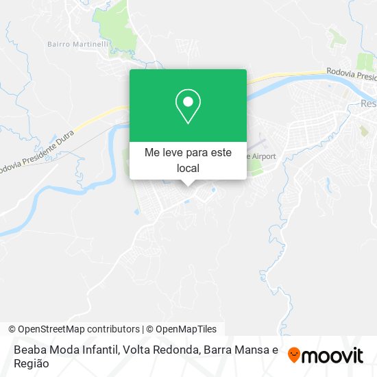 Beaba Moda Infantil mapa