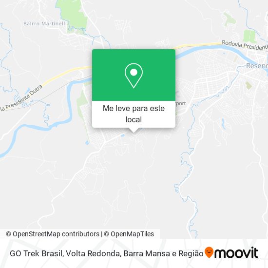 GO Trek Brasil mapa