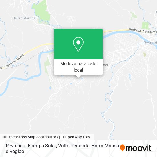 Revolusol Energia Solar mapa