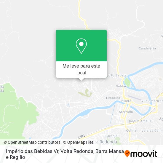 Império das Bebidas Vr mapa