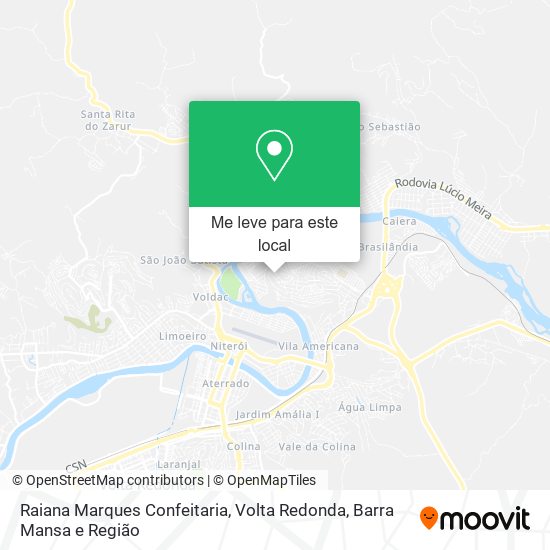 Raiana Marques Confeitaria mapa