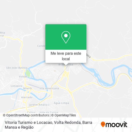 Vitoria Turismo e Locacao mapa