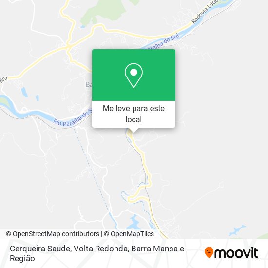 Cerqueira Saude mapa