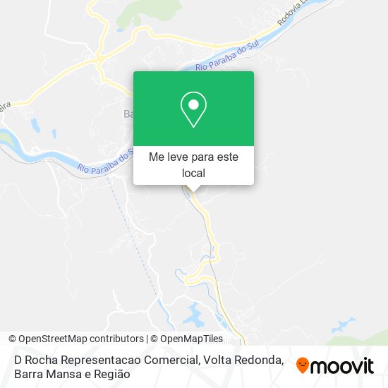 D Rocha Representacao Comercial mapa