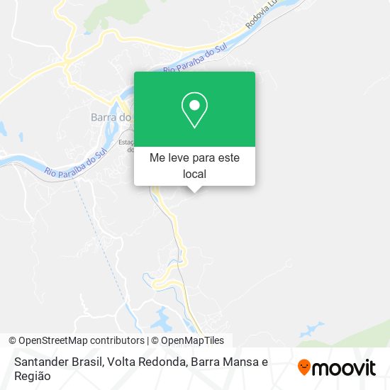 Santander Brasil mapa