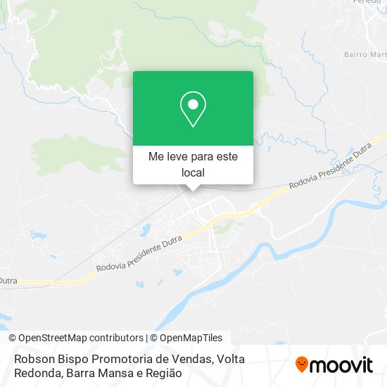 Robson Bispo Promotoria de Vendas mapa