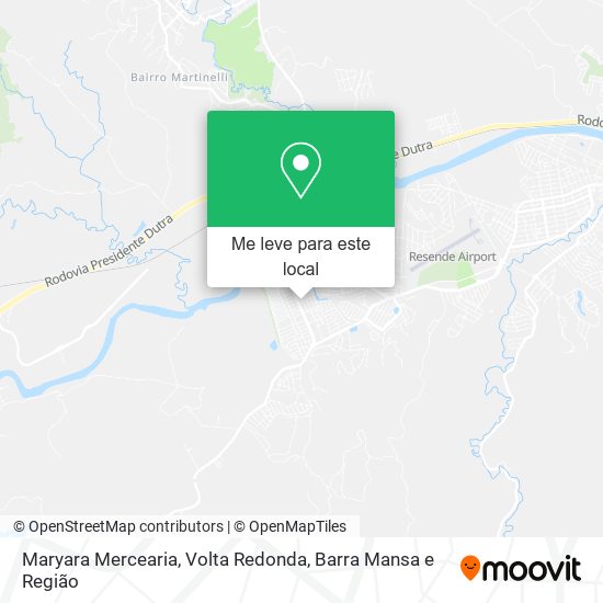Maryara Mercearia mapa