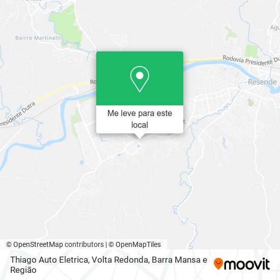 Thiago Auto Eletrica mapa