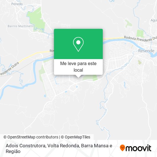 Adois Construtora mapa