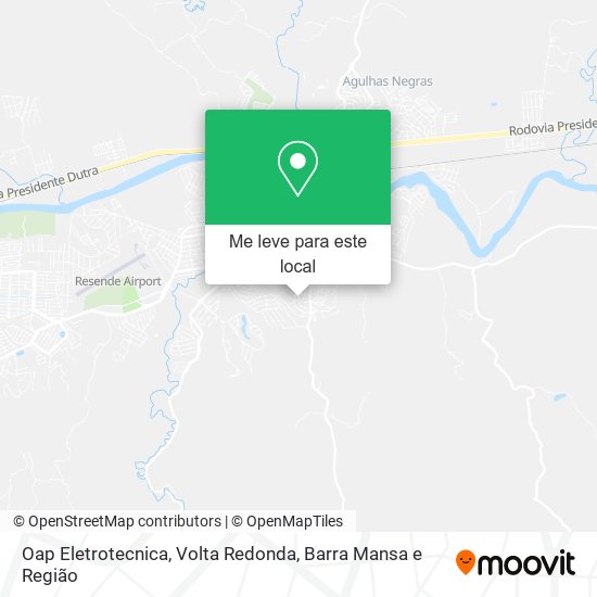 Oap Eletrotecnica mapa